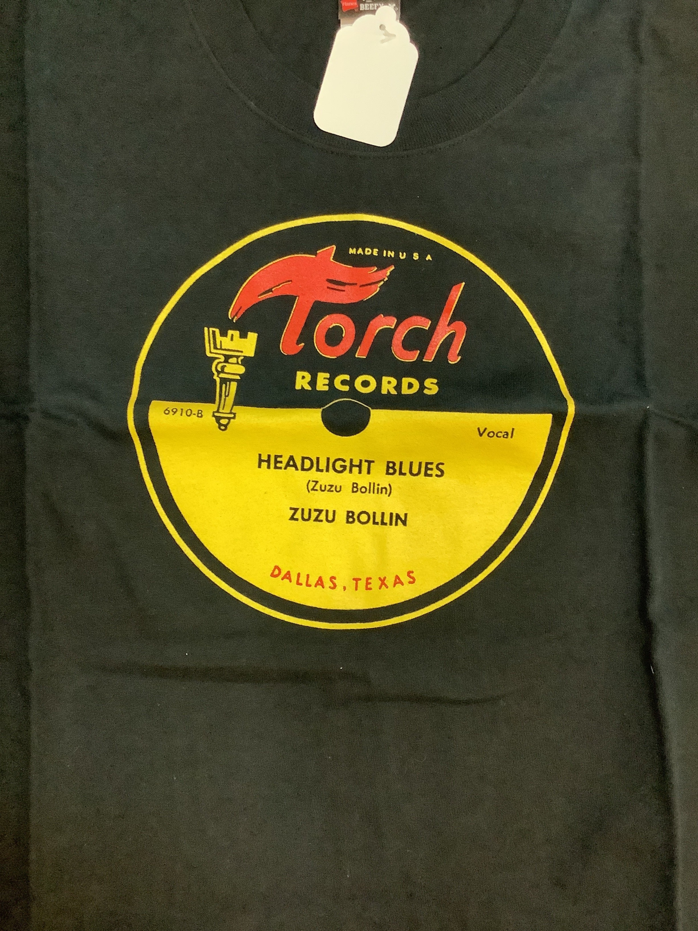 Zuzu Bollin Torch Records T-Shirt - Image 2